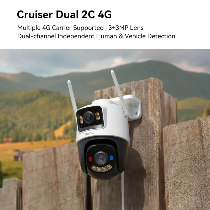 Wrl camera 3mp cruiser dual 2c-4g ipc-s7xcp-6m1ted imou