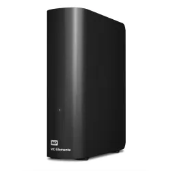 External HDD-WESTERN DIGITAL-Elements Desktop-4TB-USB 3.0-Black-WDBWLG0040HBK-EESN