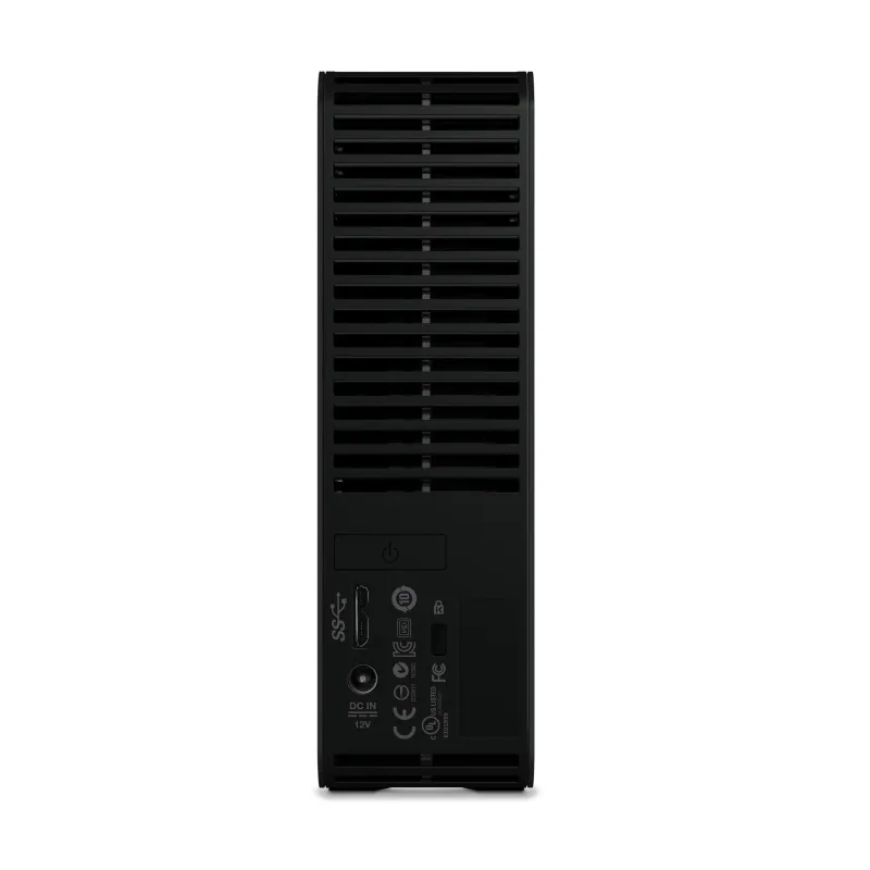 External HDD-WESTERN DIGITAL-Elements Desktop-4TB-USB 3.0-Black-WDBWLG0040HBK-EESN