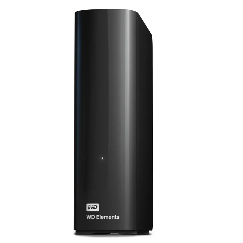External HDD-WESTERN DIGITAL-Elements Desktop-4TB-USB 3.0-Black-WDBWLG0040HBK-EESN