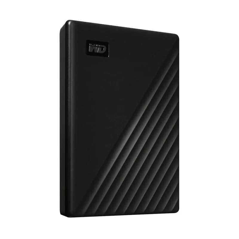 External HDD-WESTERN DIGITAL-My Passport-4TB-USB 2.0-USB 3.0-USB 3.2-Colour Black-WDBPKJ0040BBK-WESN