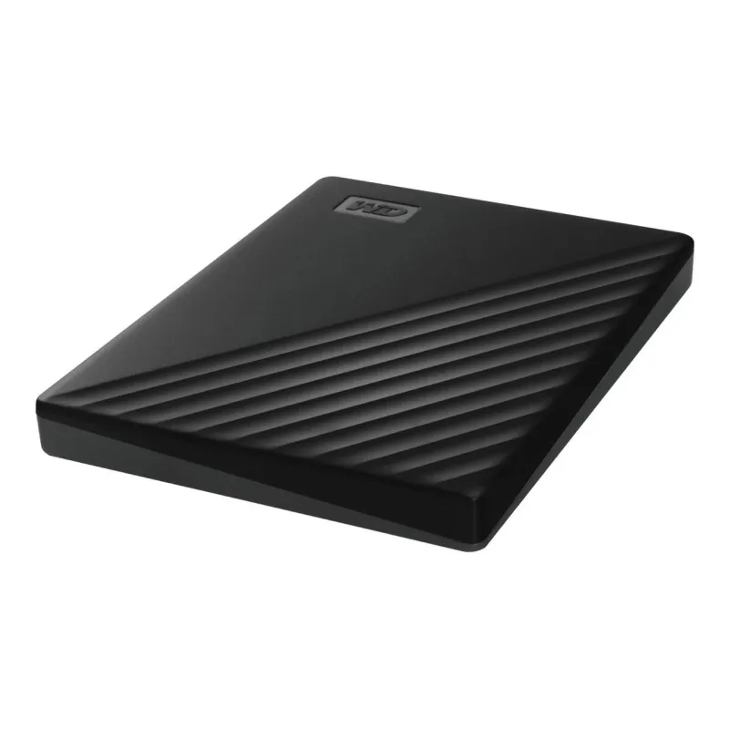 External HDD-WESTERN DIGITAL-My Passport-4TB-USB 2.0-USB 3.0-USB 3.2-Colour Black-WDBPKJ0040BBK-WESN