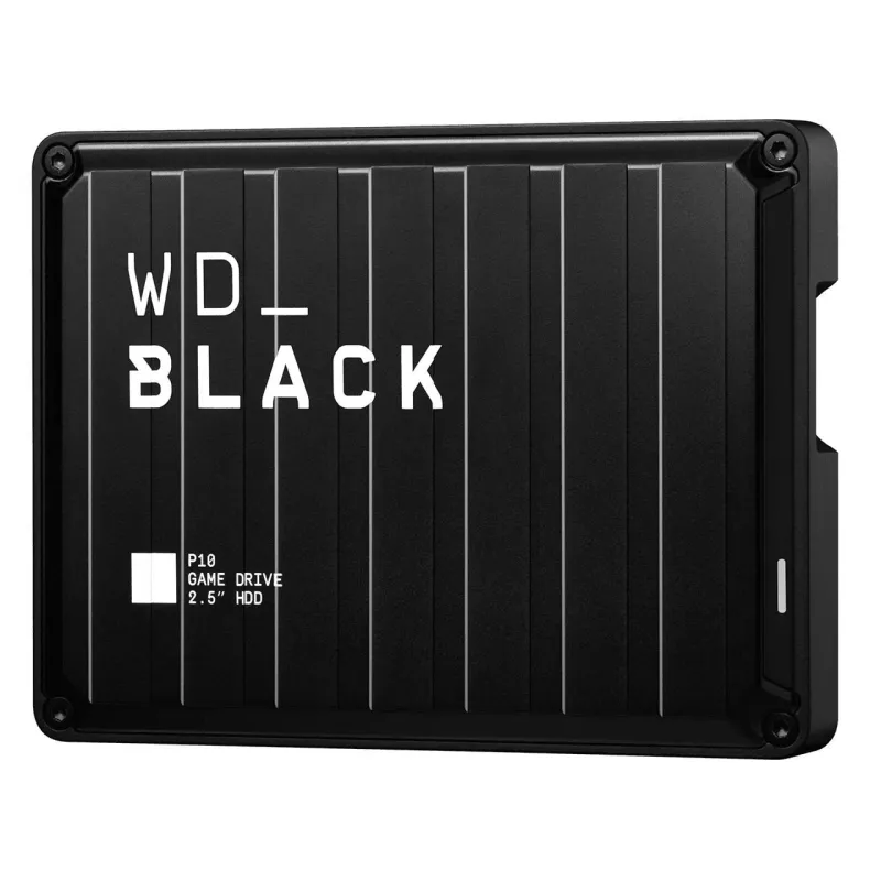 External HDD-WESTERN DIGITAL-P10 Game Drive-5TB-USB 3.2-Colour Black-WDBA3A0050BBK-WESN