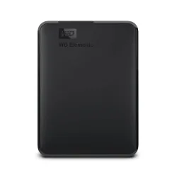 External HDD-WESTERN DIGITAL-Elements Portable-WDBU6Y0050BBK-WESN-5TB-USB 3.0-Colour Black-WDBU6Y0050BBK-WESN