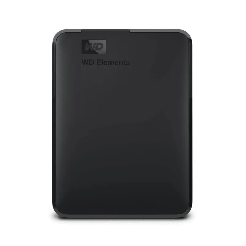 External HDD-WESTERN DIGITAL-Elements Portable-WDBU6Y0050BBK-WESN-5TB-USB 3.0-Colour Black-WDBU6Y0050BBK-WESN