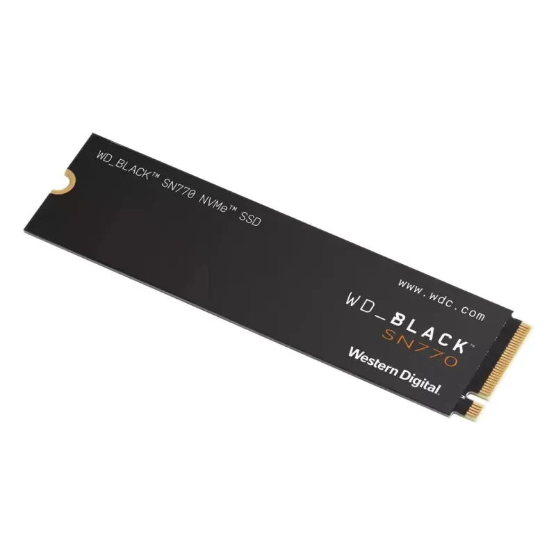 SSD-SANDISK-Read speed 4000 MB-s-Write speed 2000 MB-s-NVMe Yes-PCI Express 4.0-M.2-250 GB-Black SN770-WDS250G3X0E