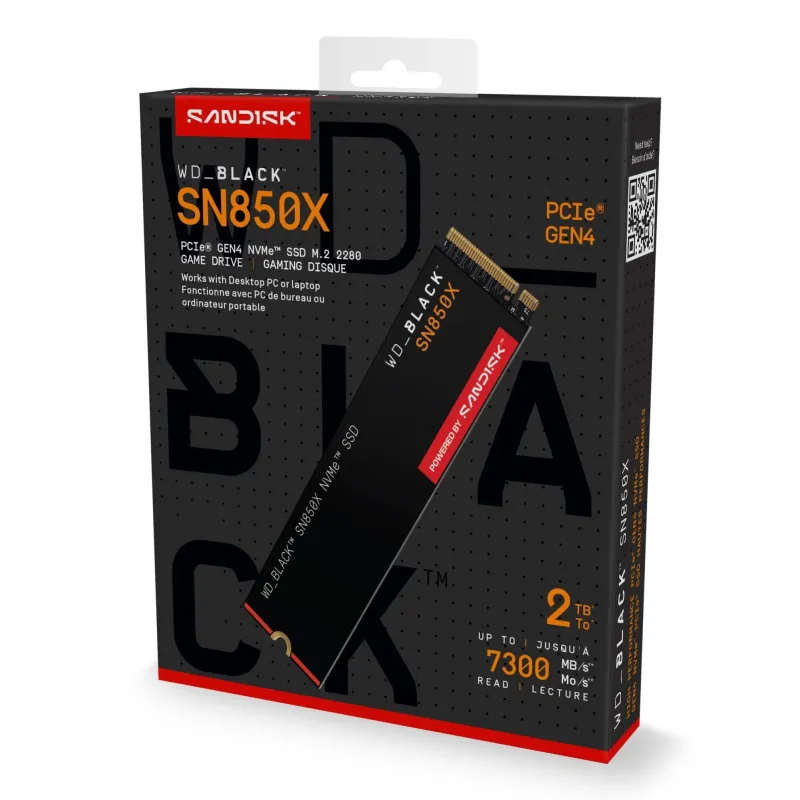 SSD-SANDISK-1200xTBW rating-Read speed 7300 MB-s-Write speed 6600 MB-s-NVMe Yes-PCI Express 4.0-M.2-2000 GB-POWERED BY