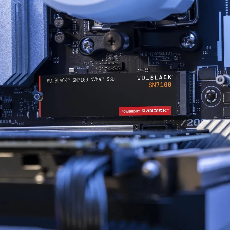 SSD-SANDISK-Read speed 7250 MB-s-Write speed 6900 MB-s-NVMe Yes-PCI Express 4.0-M.2-2000 GB-POWERED BY SANDISK-Black