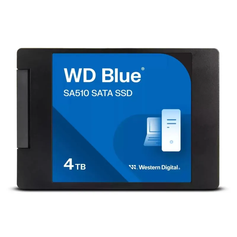 SSD-SANDISK-Blue SA510-POWERED BY SANDISK-4000 GB-Serial ATA-Write speed 520 MB-s-Read speed 560 MB-s-2.5-WDS400T3B0A