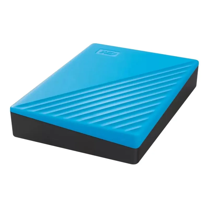 External HDD-WESTERN DIGITAL-My Passport-6TB-USB 2.0-USB 3.2-Colour Sky Blue-WDBR9S0060BBL-WESN