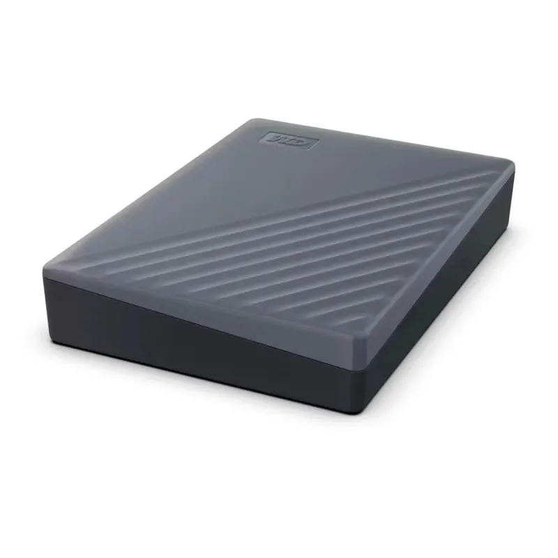 External HDD-WESTERN DIGITAL-My Passport-WDBY3J0060BGY-WESN-6TB-USB-C-Colour Grey-WDBY3J0060BGY-WESN