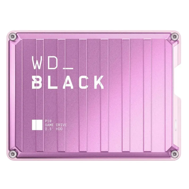 External HDD-WESTERN DIGITAL-P10 Game Drive-WDBZ7D0040BPK-WESN-4TB-USB 3.2-Colour Pink-WDBZ7D0040BPK-WESN