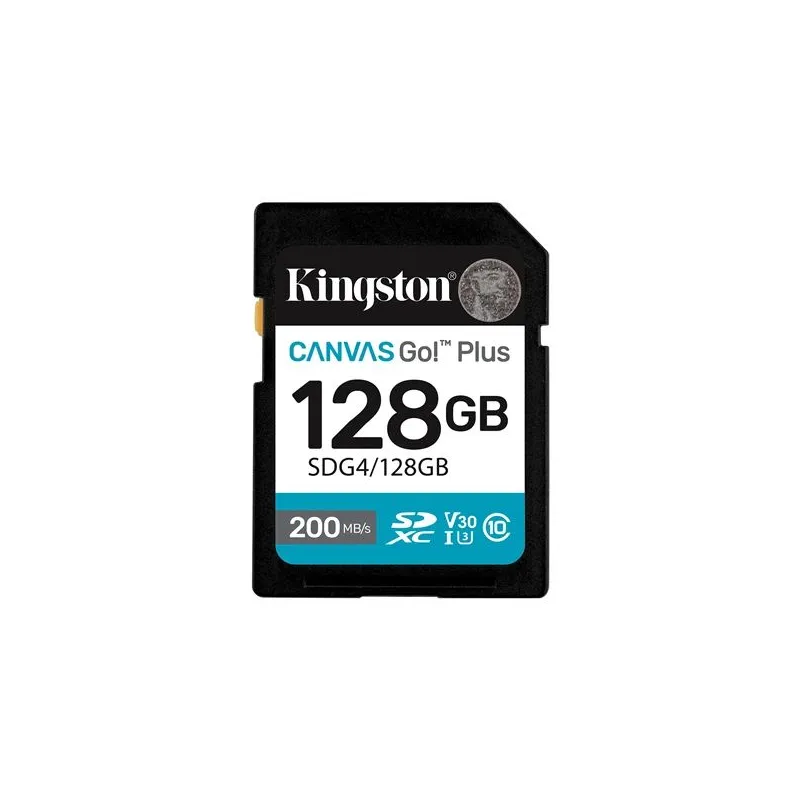 Memory sdxc 128gb uhs-i-sdg4-128gb kingston