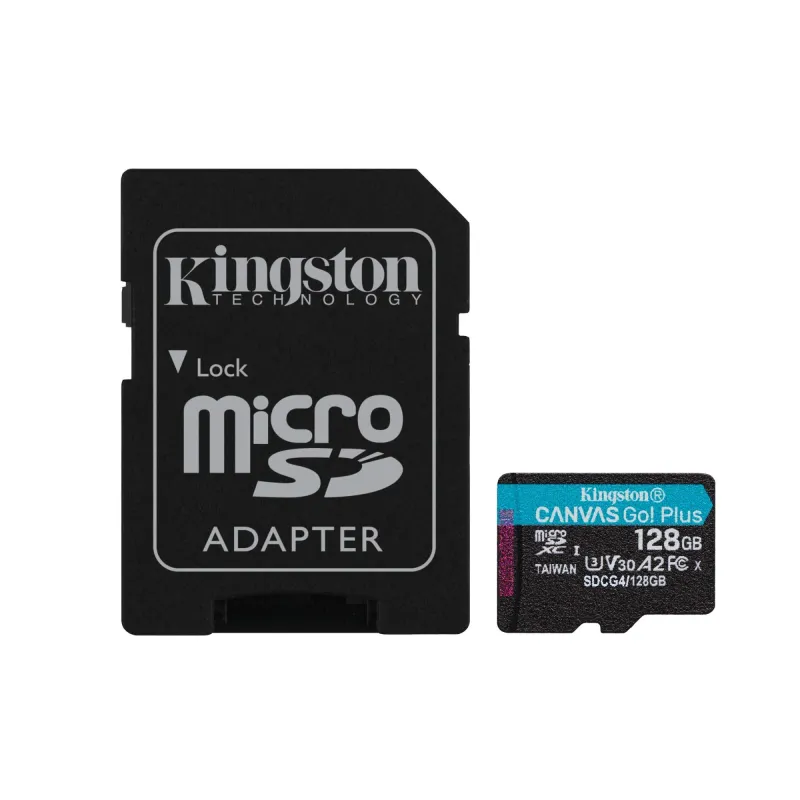 Memory micro sdxc 128gb uhs-i-w-a sdcg4-128gb kingston