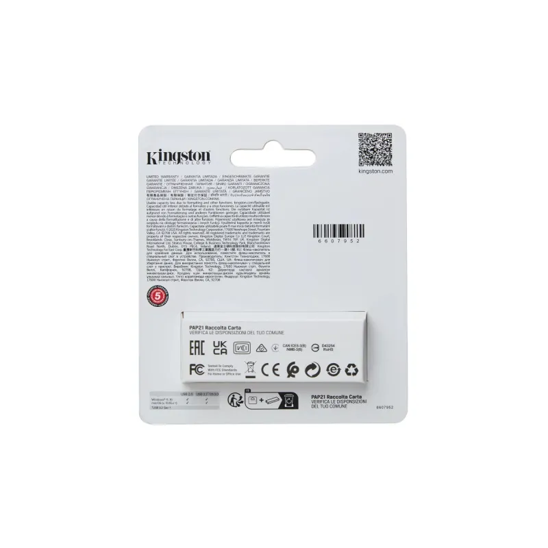 Memory drive flash usb3.2-128gb dtxs-128gb kingston