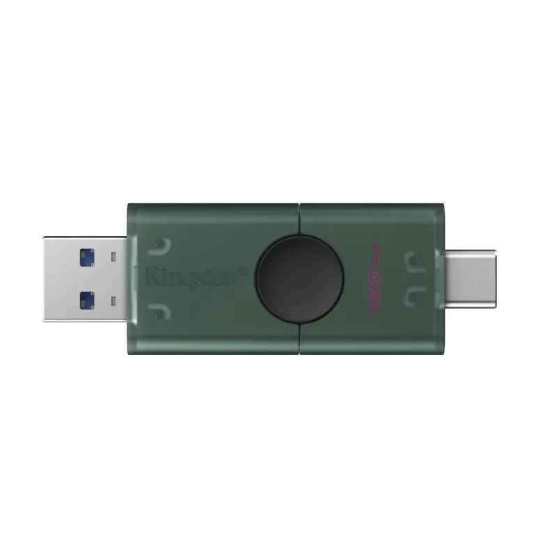 Memory drive flash usb3.2-128g duo dtdeg2-128gb kingston