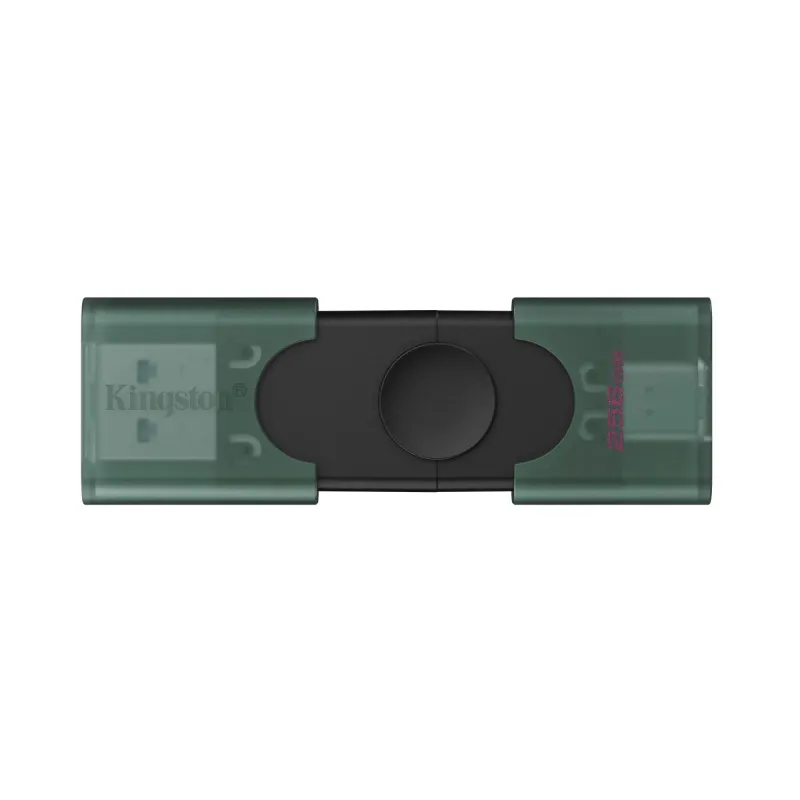 Memory drive flash usb-a-usb-c-256g duo dtdeg2-256gb kingston