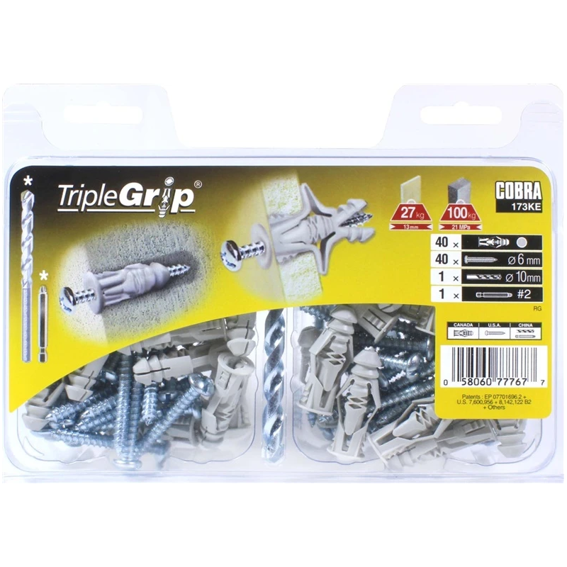 Dibeni GKP. 6 x 39 mm. plastmasas. 40 gab.