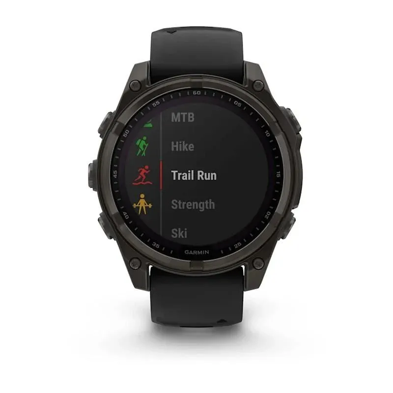 Smartwatch fenix 8 sapp. solar-black-gray 010-02906-11 garmin