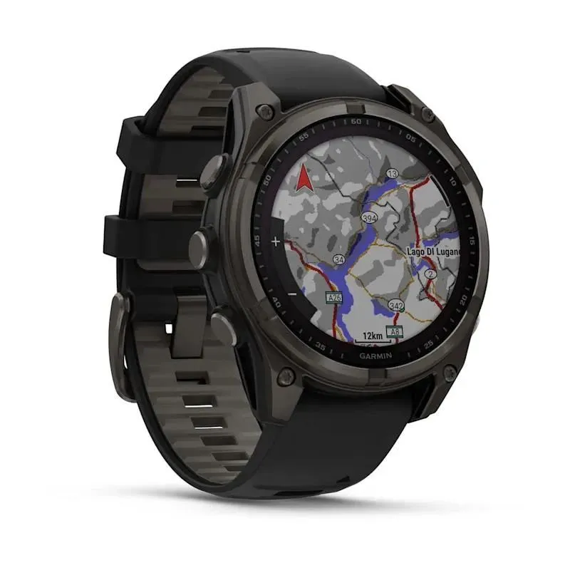 Smartwatch fenix 8 sapp. solar-black-gray 010-02906-11 garmin