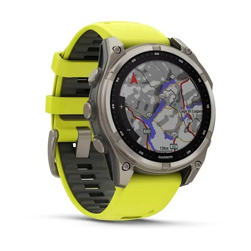 Smartwatch fenix 8 sapp. solar-yellow 010-02906-21 garmin