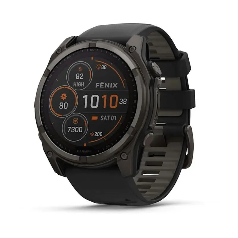 Smartwatch fenix 8 sapp. solar-black-gray 010-02907-11 garmin