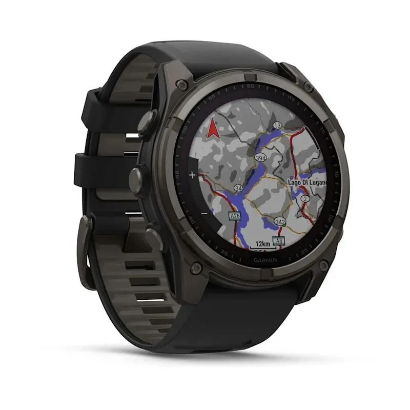 Smartwatch fenix 8 sapp. solar-black-gray 010-02907-11 garmin