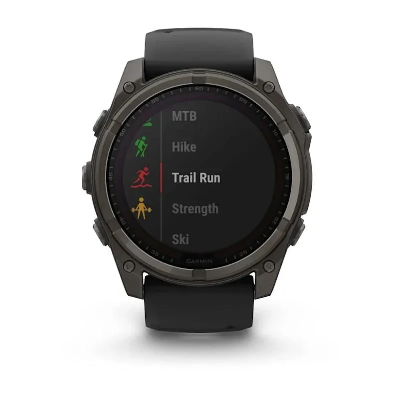 Smartwatch fenix 8 sapp. solar-black-gray 010-02907-11 garmin