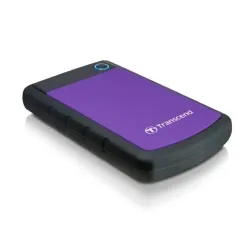 External HDD-TRANSCEND-StoreJet-2TB-USB 3.0-Colour Purple-TS2TSJ25H3P