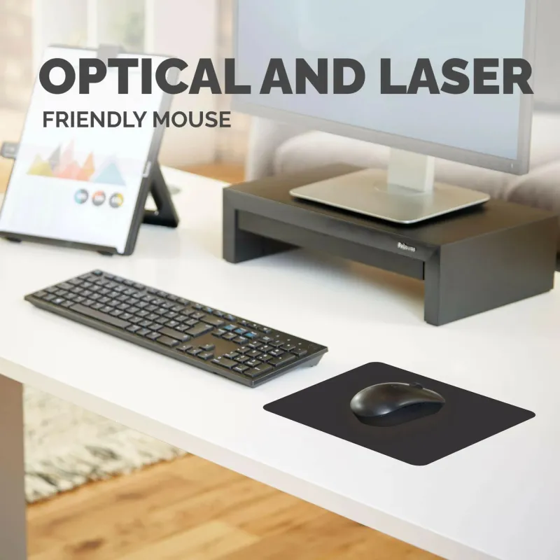 Mouse pad basic-black 29704 fellowes