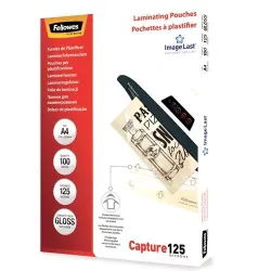 Laminator pouch imagelast-a4 125 100pcs 5307407 fellowes