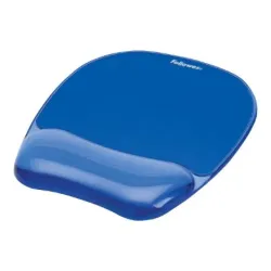Mouse pad crystal gel-blue 9114120 fellowes