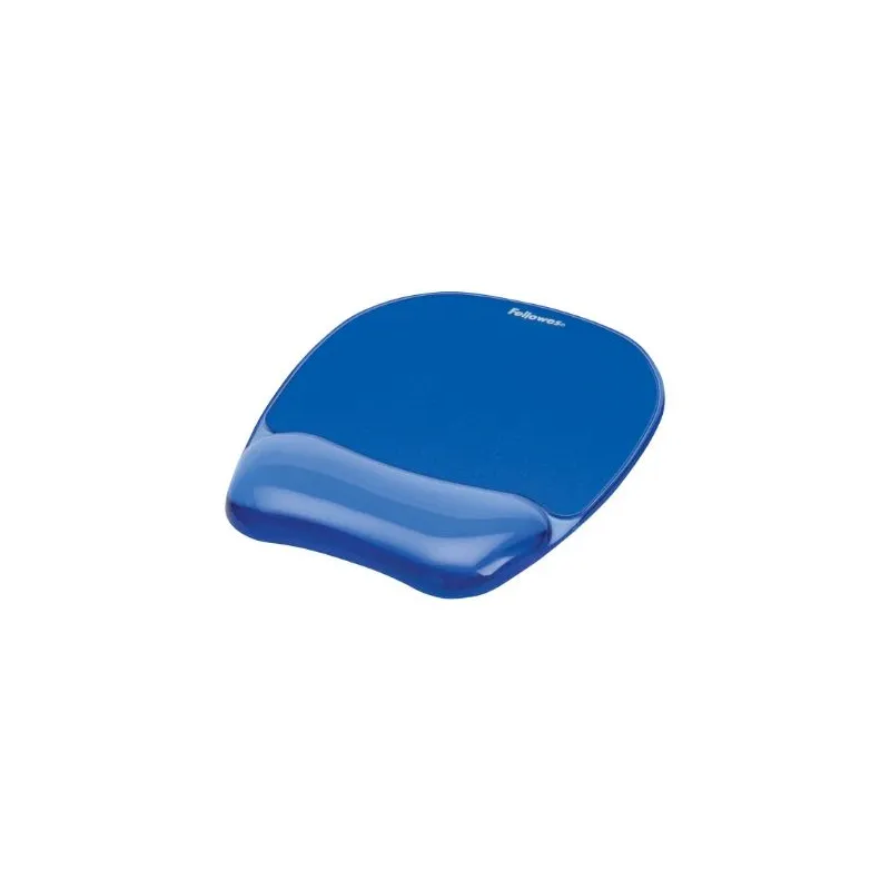 Mouse pad crystal gel-blue 9114120 fellowes