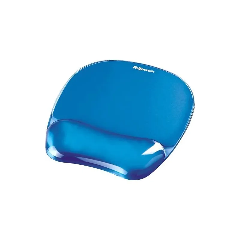 Mouse pad crystal gel-blue 9114120 fellowes