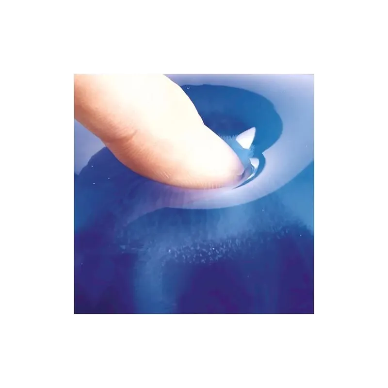 Mouse pad crystal gel-blue 9114120 fellowes