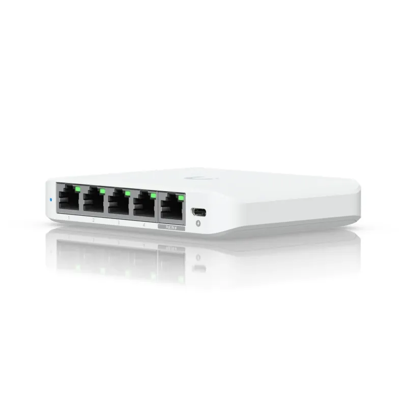 Switch-UBIQUITI-Flex Mini 2.5G-Type L2-5x2.5GbE-USW-FLEX-2.5G-5