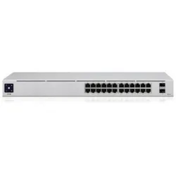Switch-UBIQUITI-USW-Pro-24-PoE-Type L3-Desktop-pedestal-Rack-24x10Base-T - 100Base-TX - 1000Base-T-2xSFP+-PoE ports 24-PoE+