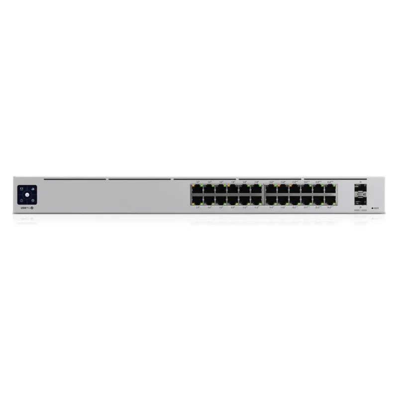Switch-UBIQUITI-USW-Pro-24-PoE-Type L3-Desktop-pedestal-Rack-24x10Base-T - 100Base-TX - 1000Base-T-2xSFP+-PoE ports 24-PoE+