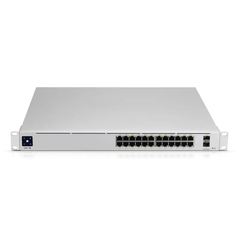 Switch-UBIQUITI-USW-Pro-24-PoE-Type L3-Desktop-pedestal-Rack-24x10Base-T - 100Base-TX - 1000Base-T-2xSFP+-PoE ports 24-PoE+