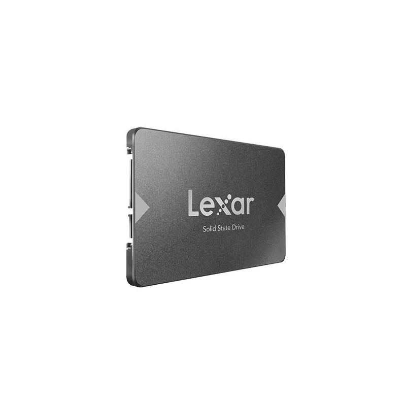 Lexar - NS100 - 512 GB - SSD form factor 2.5 - Solid-state drive interface SATA III - Read speed 550 MB-s