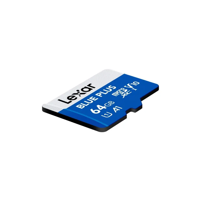 Memory micro sdxc 64gb uhs-i-w-a lmsblpl064g-bnang lexar