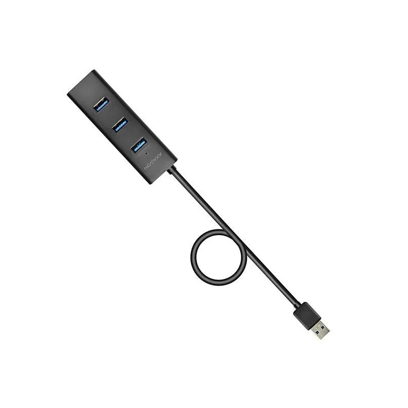 I-o hub usb3.0 4port charging-w-ac 1.2m hue-s2bp axagon