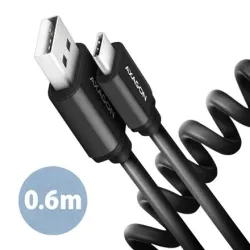 AXAGON Data and charging USB 2.0 cable, 0.6 m - BUCM-AM10TB - USB-A to USB-C