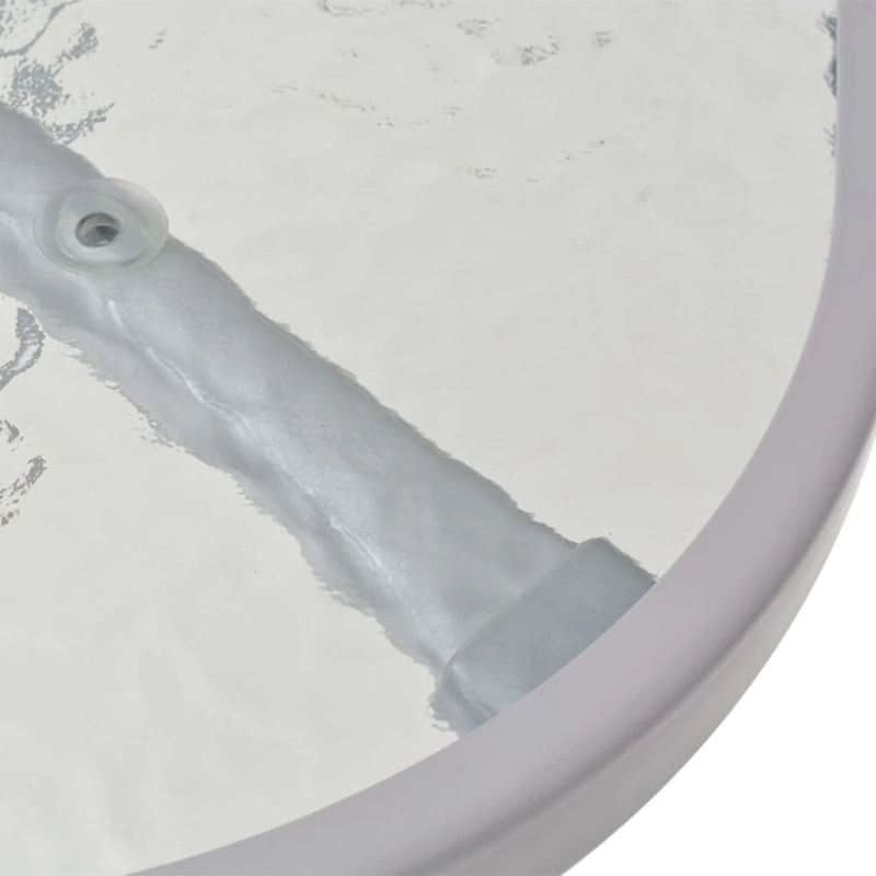 vidaXL 8-daļīgs dārza mēbeļu komplekts, tērauds, tekstilēns, pelēks