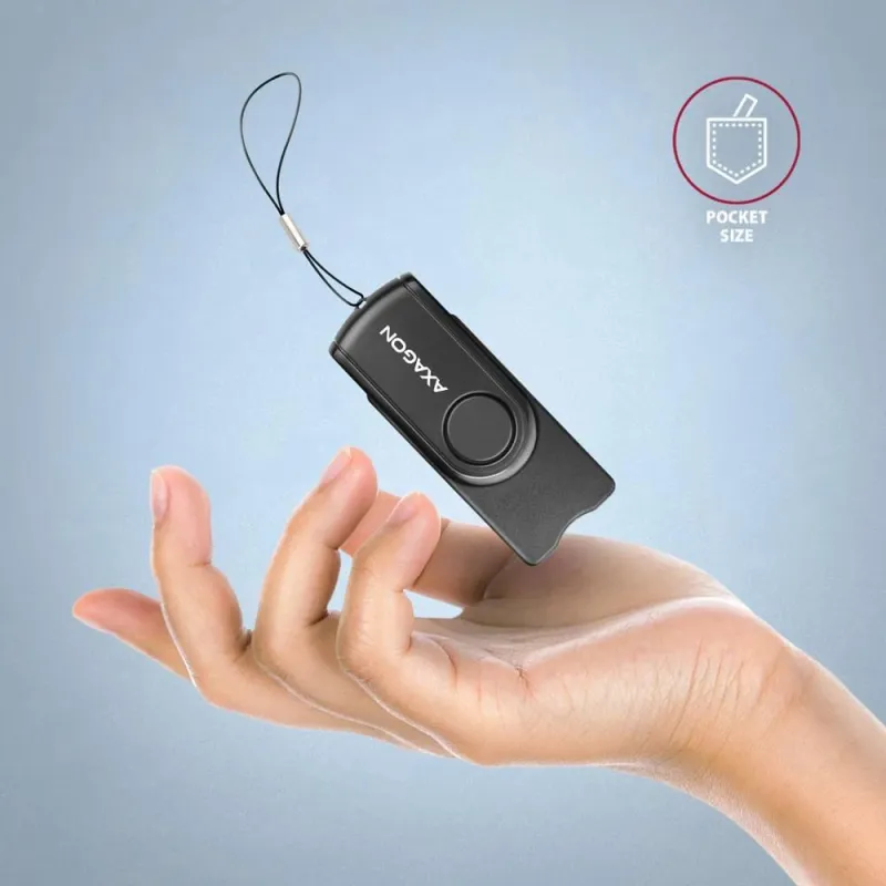 Card reader usb-c+usb2.0 4slot-smartcard cre-smp2a axagon
