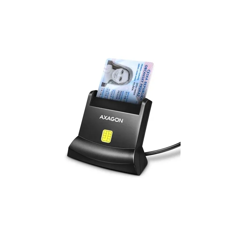 Card reader stand smartcard-id-usb2.0 1.3m cre-sm4n axagon
