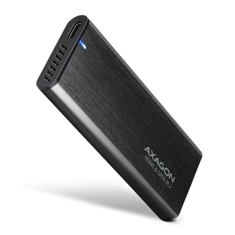Ssd acc enclosure m.2 nvme-sata usb-c eem2-sb2 axagon