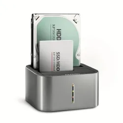 Ssd acc dock station usb-c-2.5-3.5 sata adsa-dc axagon
