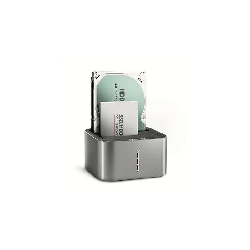 Ssd acc dock station usb-c-2.5-3.5 sata adsa-dc axagon