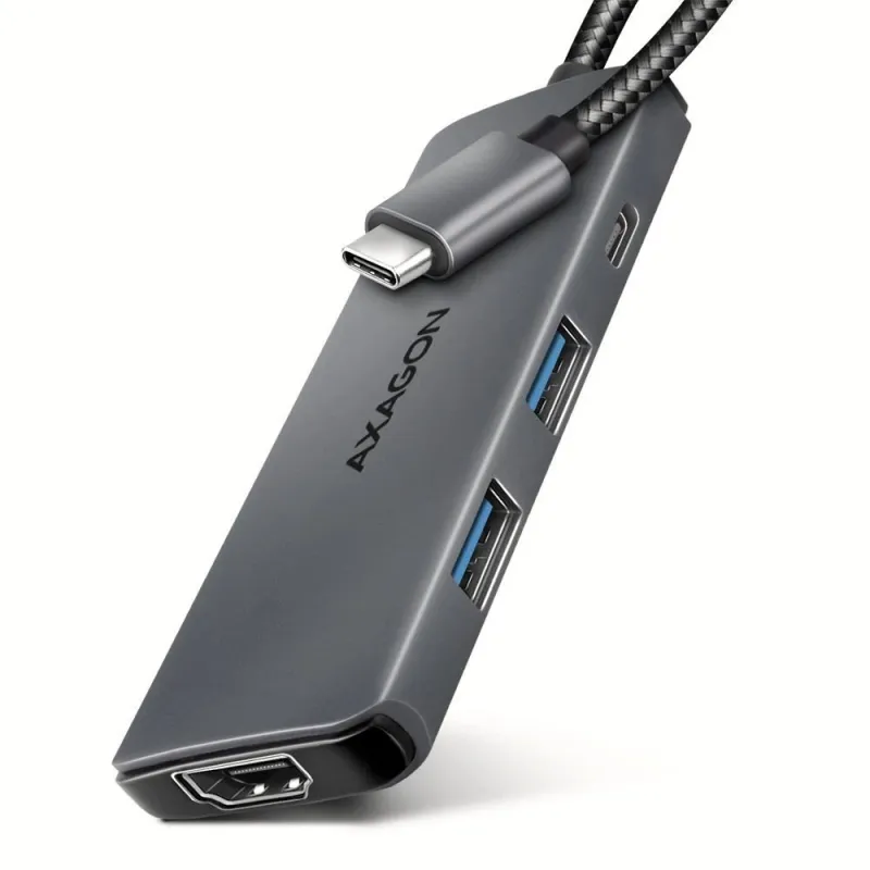 I-o hub usb-c 5in1 8k-0.15m hmc-5h8k axagon